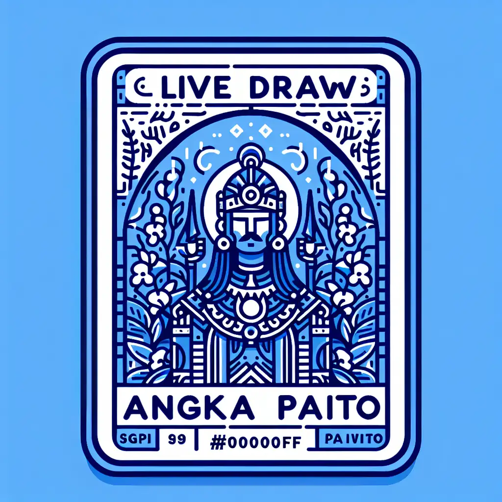 Live Draw SGP Angka Paito